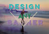 create a professional web banner, footer and fb cover