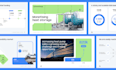 design a modern investor pitch deck powerpoint presentation