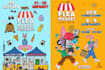 create illustrated flyers and posters