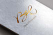 design clever initial letters, monogram logo