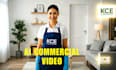 create ai commercial video, produce promotional ai videos, ai expert, ai ads