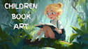 illustrate childrens books with consistent characters