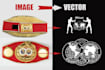 create professional custom championship belt design