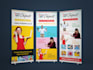 create retractable banner, roll up banner design in 24 hours