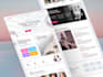 do figma landing page, website ui design, website mockups