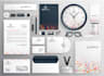 design professional looking business card, letter head and stationery items