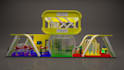 create 3d exhibition booth, stall and venue