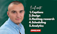 be your social media marketing manager