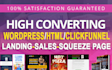 design an amazing sales page that generate leads