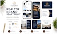design a realtor brand kit with social media templates