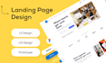 create website design, dashboard, mobile app design in figma