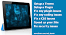 customize, fix coding issues, fix plugin issues to your wp website