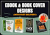 design your ebook and print book cover design in only 24hrs