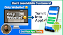convert website to android app webview apk mobile app development