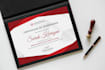 do certificate design, gift, award and church certificate