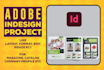 do adobe indesign project
