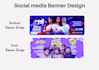 design a fancy facebook banner or socail media banner in 24h