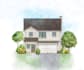make artistic architectural watercolor renderings