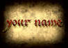 design your text in Royal Gold Text  style