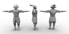 turn your character tposes into cg character models