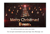 create amazing  christmas greeting video
