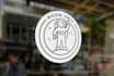 design a professional retro stamp logo