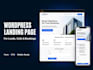 build a wordpress landing page for lead generation