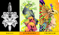 draw colorful detailed illustration
