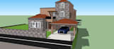 architecture 2d and 3d models