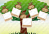 create a cute family tree page for your kids