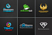 do professional 3d logo with express delivery