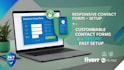 setup responsive contact form for any website