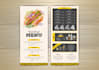 restaurant luxury flyer design menu poster brochure designs