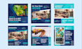 create web banner and amazon and signage banner