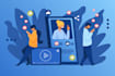 create and setup social media profiles