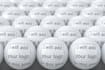 add your logo on these golf balls