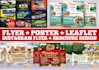 design flyer, poster, brochure, leaflets, instagram flyer