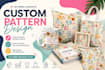 design seamless patterns surface patterns and textile prints