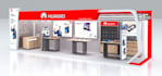 kiosk, exhibition stands and stalls in 3d design