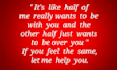 give you relationship advice