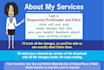 proofread, edit, and perfectly correct any article, document, website or content