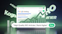 write high quality SEO articles or blog posts that rank