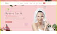 create beauty website, skincare, salon or redesign for you