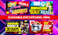 design an awesome clickable youtube thumbnail