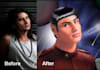 give your single headshot a Vulcan Makeover