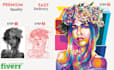 make professional wpap pop art portrait in 24 hours