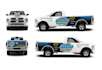 create cool graphic wrap for bus car van or truck wrap