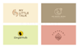 design a modern minimalist luxury logo for your brand and business