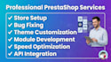develop, customize, or fix bugs in your prestashop 8 and 9 store