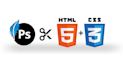 convert psd to html, css, responsive with bootstrap 4